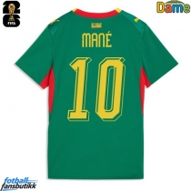 Senegal Sadio Mane #10 Bortedrakt Dame EM 2024 Kortermet